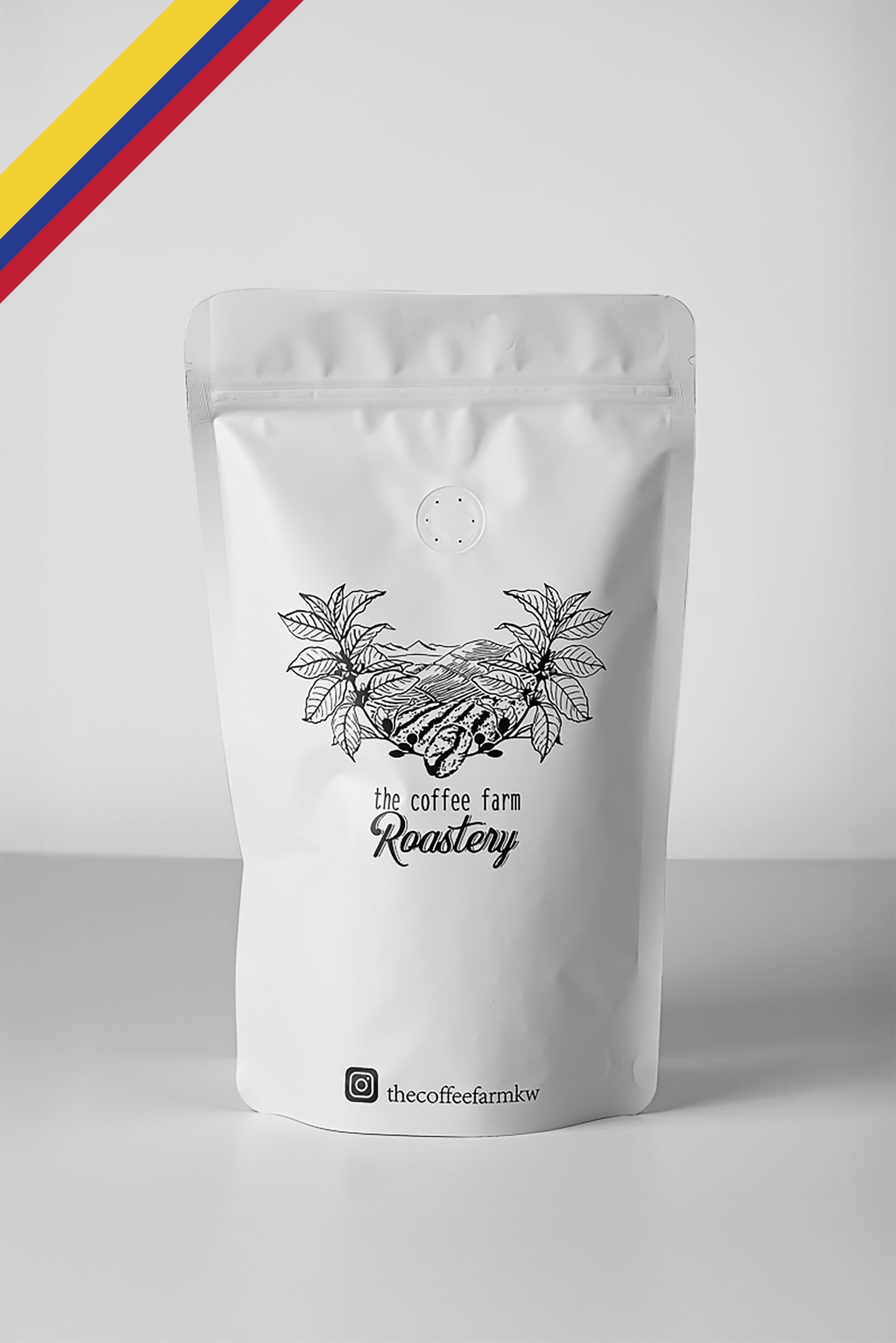 Specialty Colombian Coffee Beans.